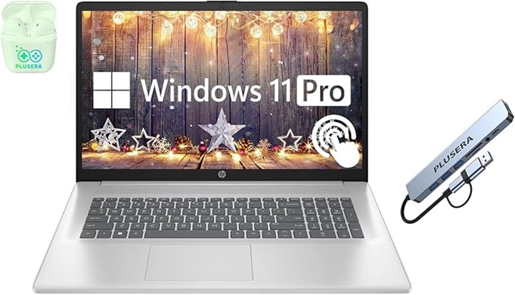 large touchscreen ryzen laptop