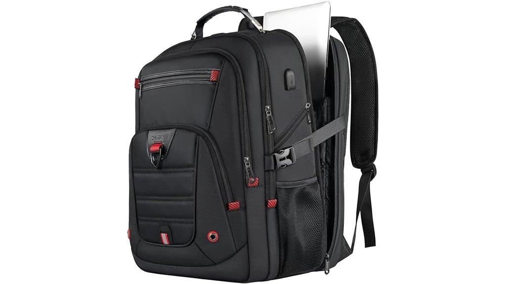 large travel backpack with usb