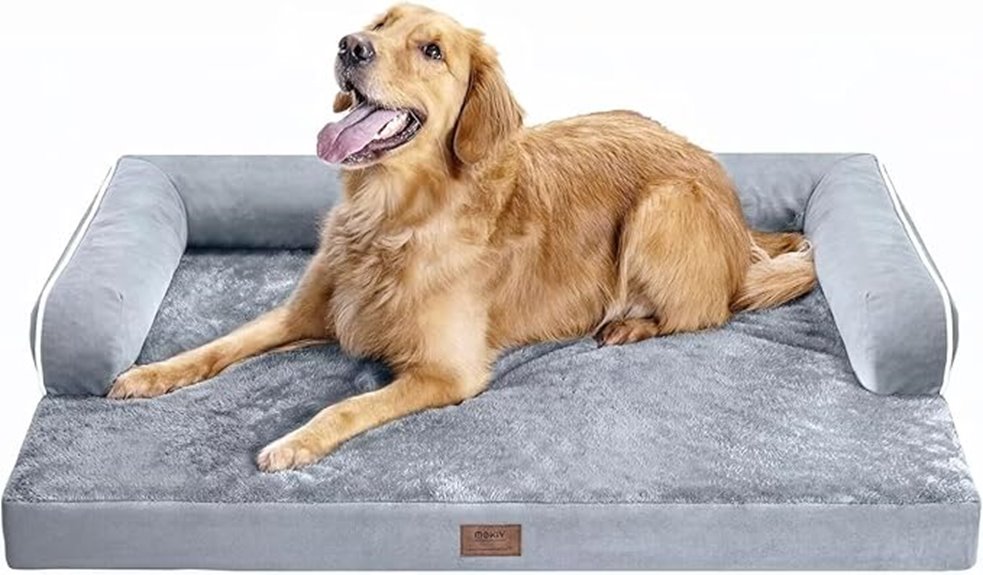 large washable orthopedic bed