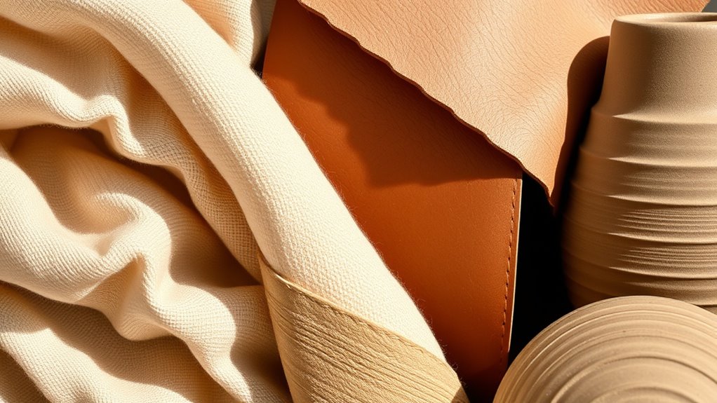 layered warm neutral palette