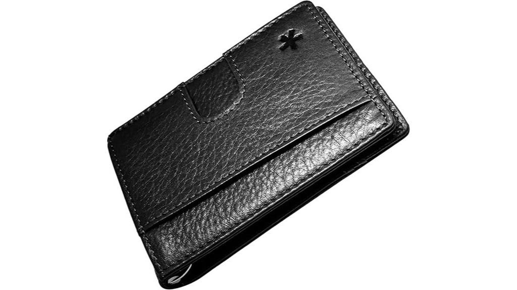 leather rfid money wallet