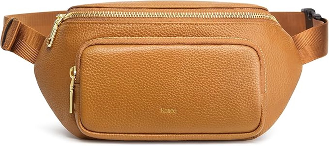 leather women s fanny pack