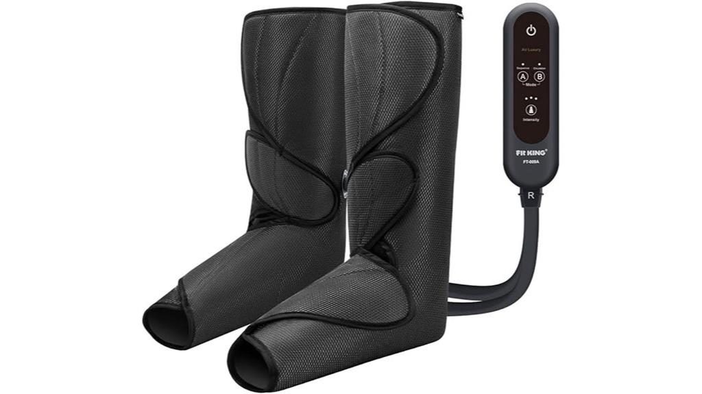 leg massager with modes