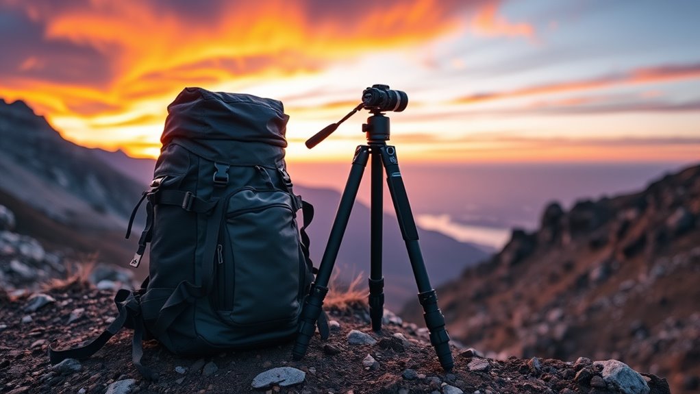 lightweight adjustable stable tripod