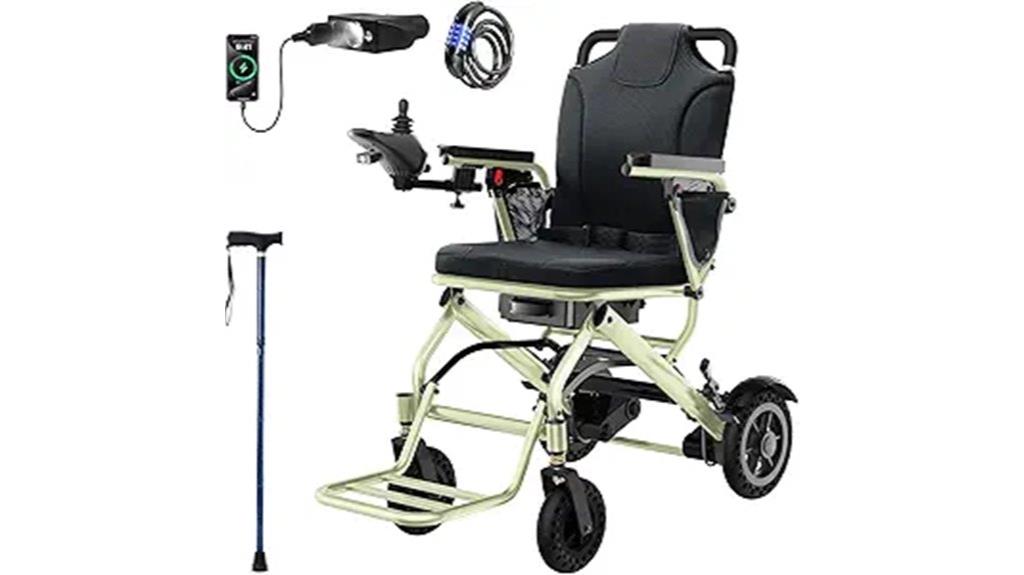 lightweight adult electric wheelchair
