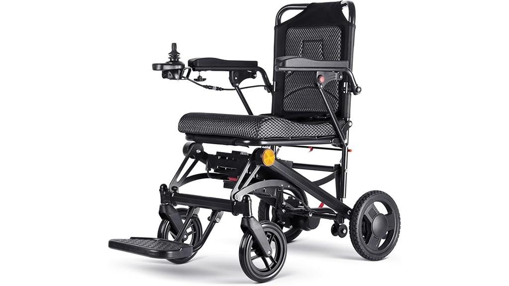 lightweight all terrain electric wheelchair
