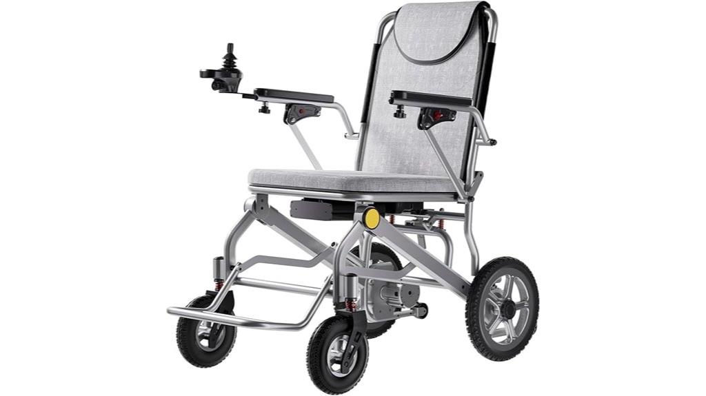 lightweight all terrain electric wheelchair