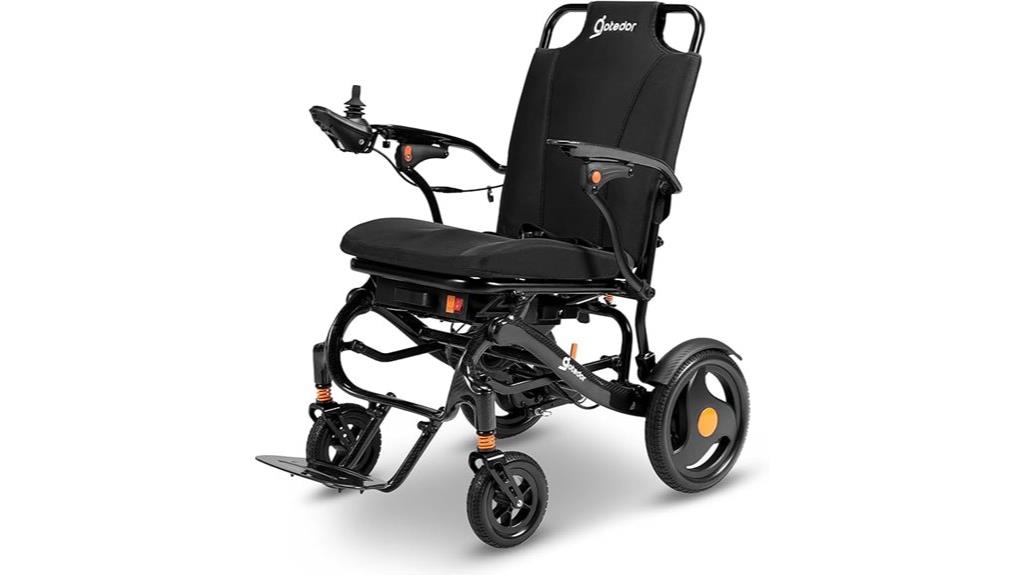 lightweight carbon electric wheelchair