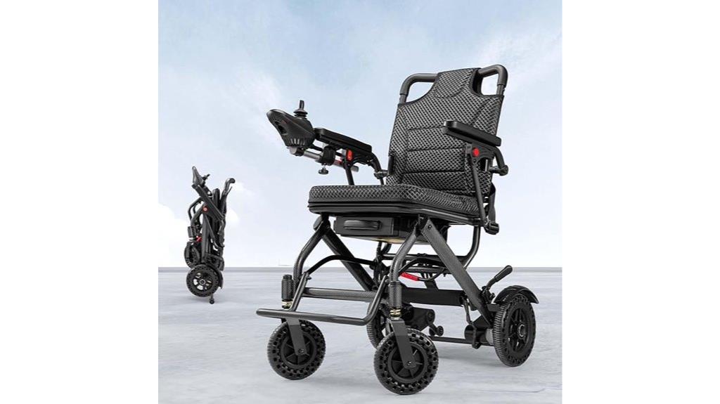 lightweight electric wheelchair capacity