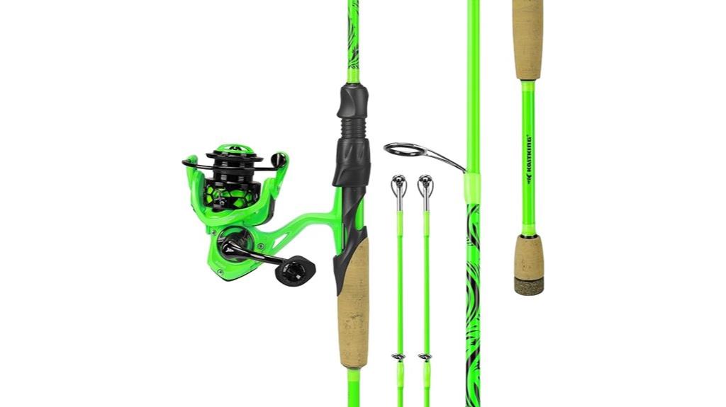 lightweight fishing combo set