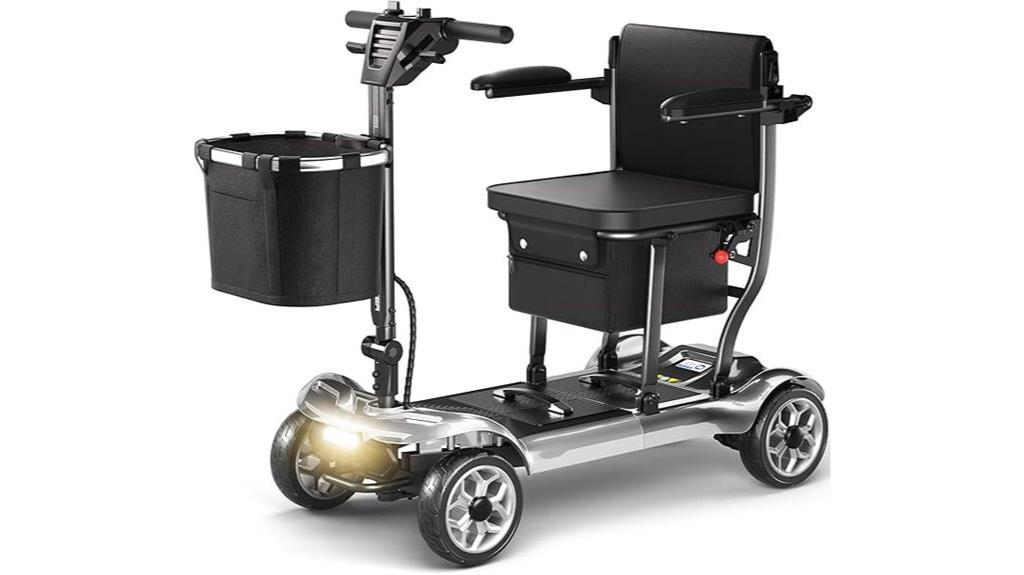 lightweight folding dual battery