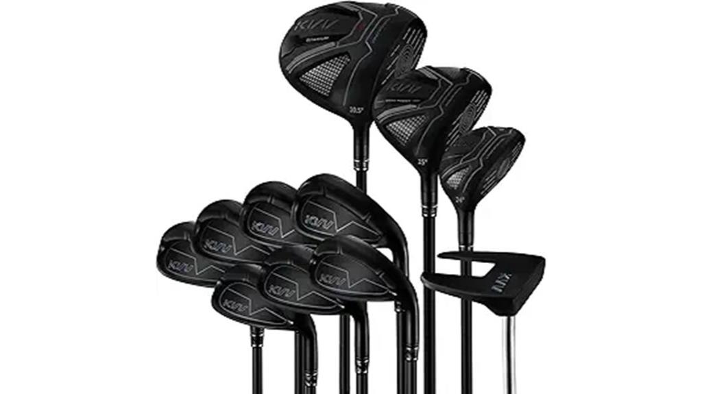 lightweight graphite shaft golf set