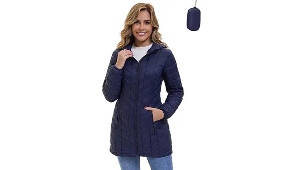 lightweight packable winter jacket