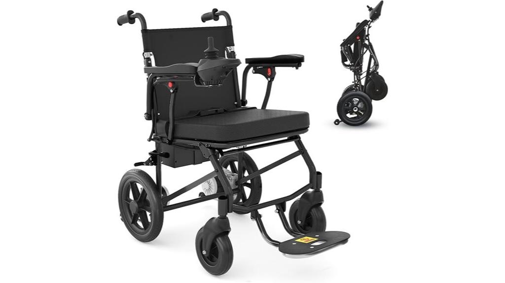 lightweight portable travel wheelchair