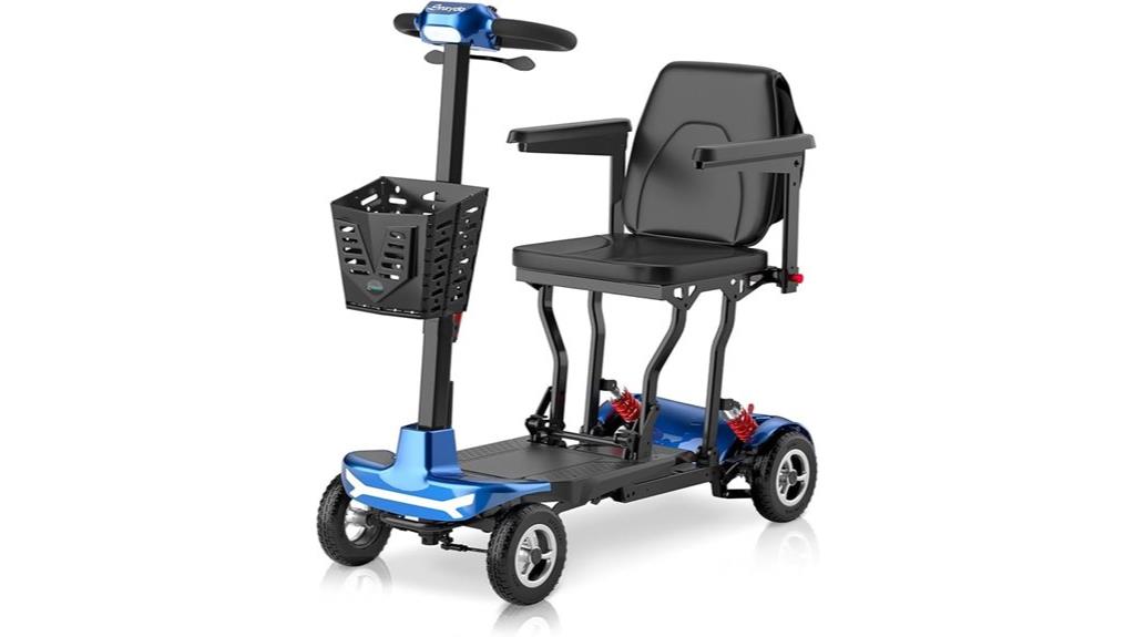 lightweight senior travel scooter