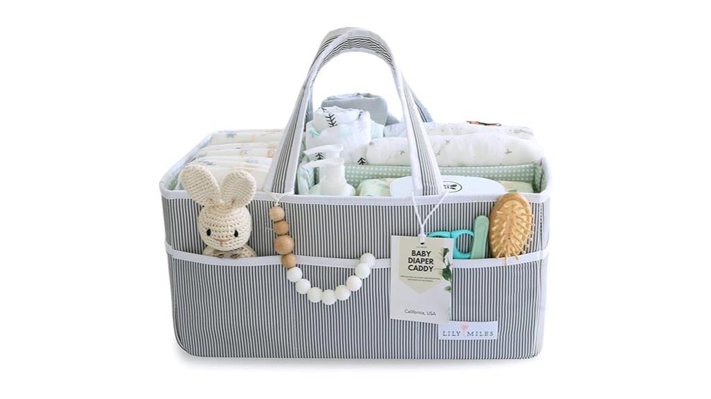 lily miles diaper tote