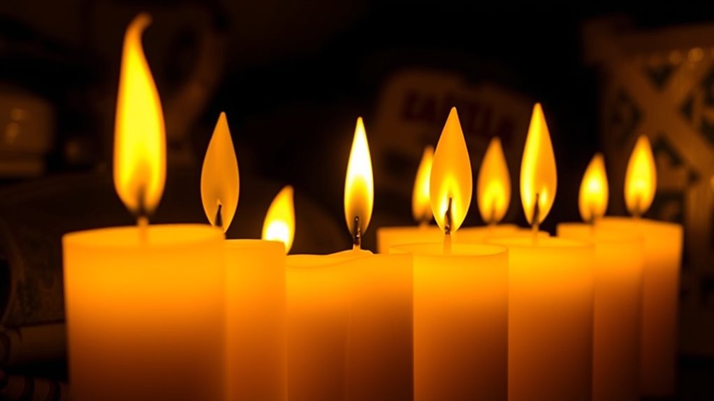 long lasting safe emergency candles