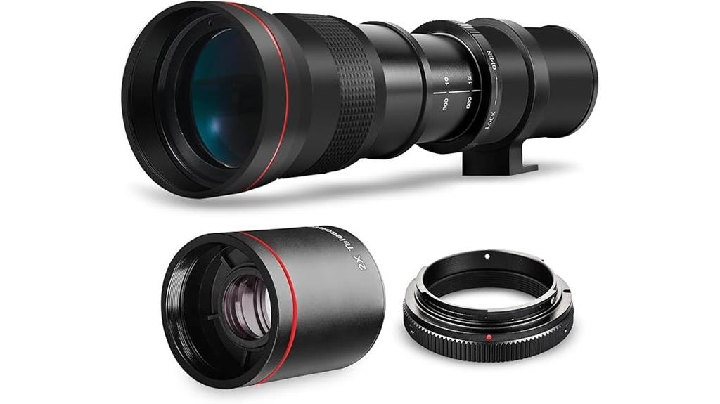 long range telephoto lens
