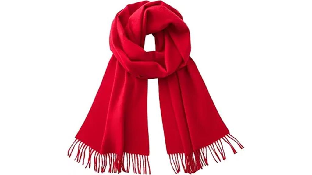 luxurious cashmere scarf