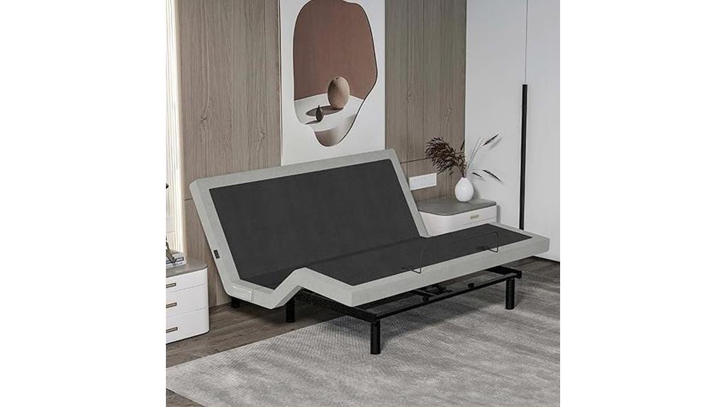 luxury adjustable bed features