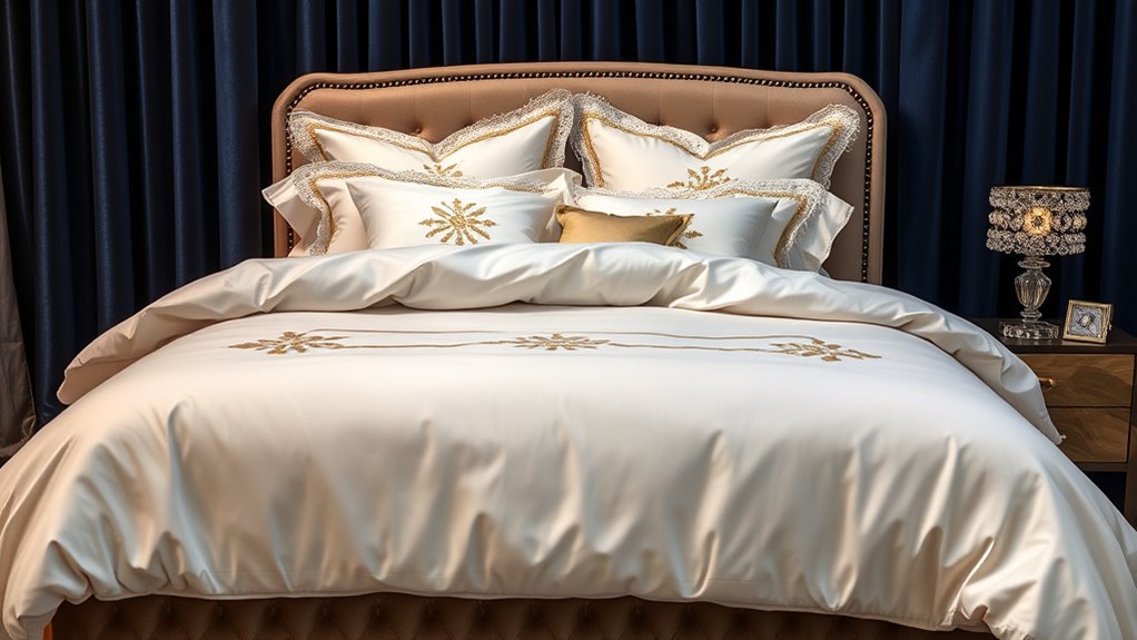 luxury bedding for sophistication