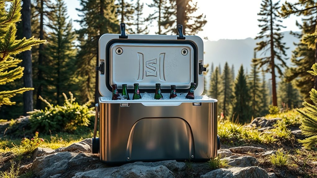 luxury camping cooler options