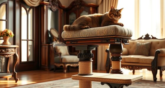luxury cat scratching post list