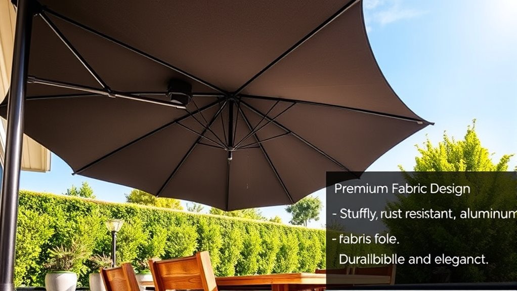 luxury durable outdoor shade