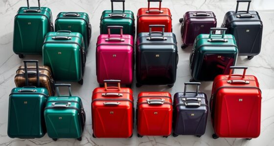 luxury durable suitcase collections