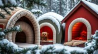 luxury heated pet shelters