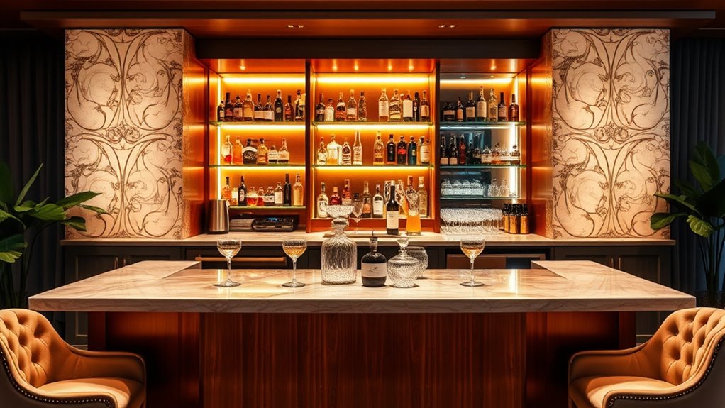 luxury home bar ideas