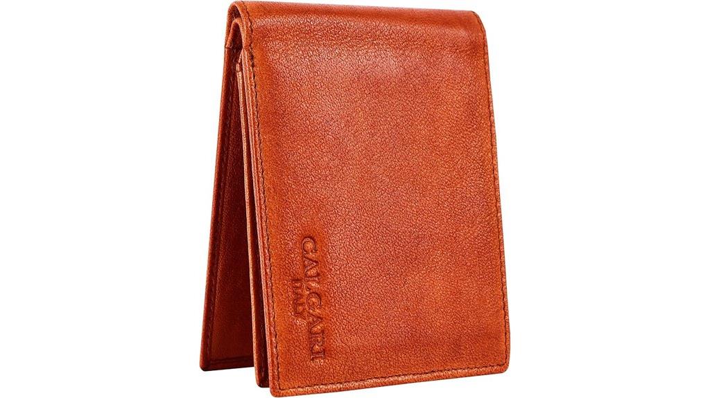 luxury italian leather wallet