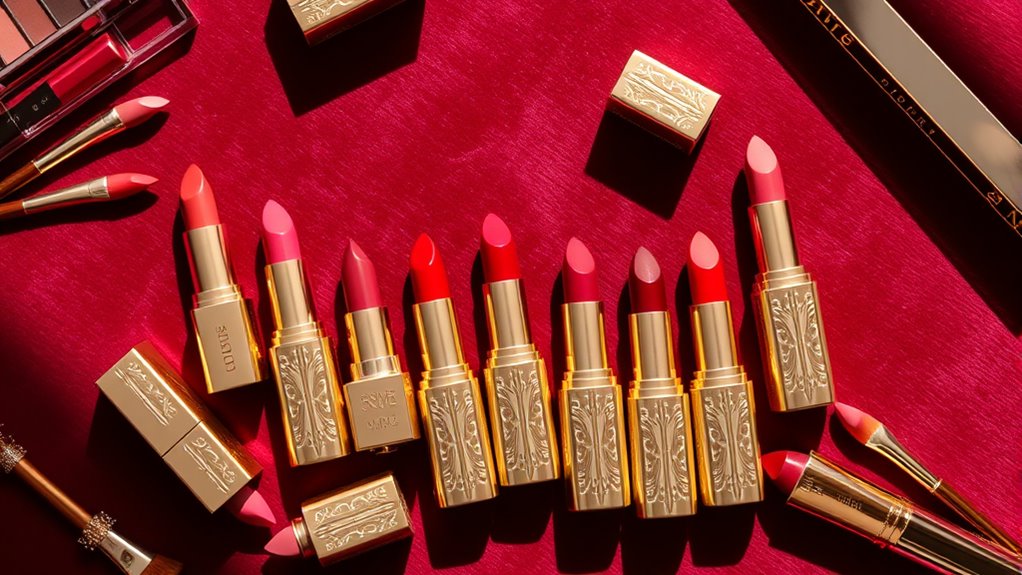 luxury lipstick collection review
