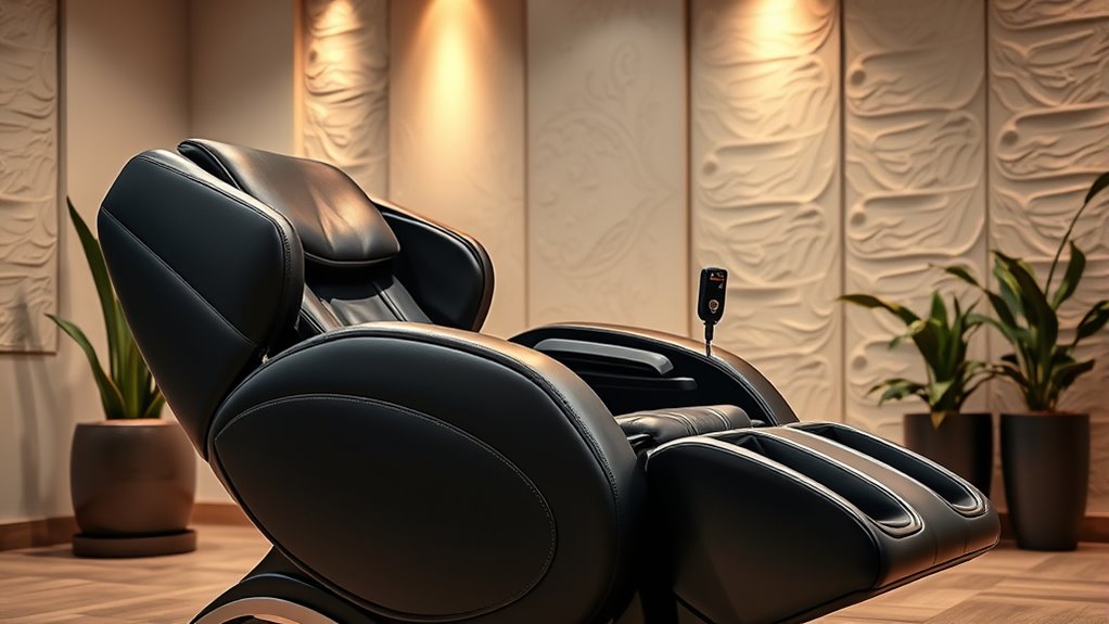 luxury massage chair selection