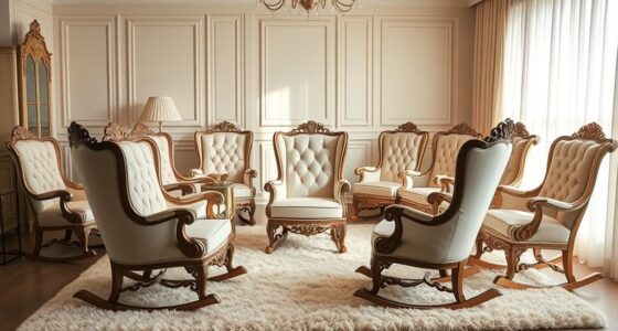 luxury nursery rocking chairs