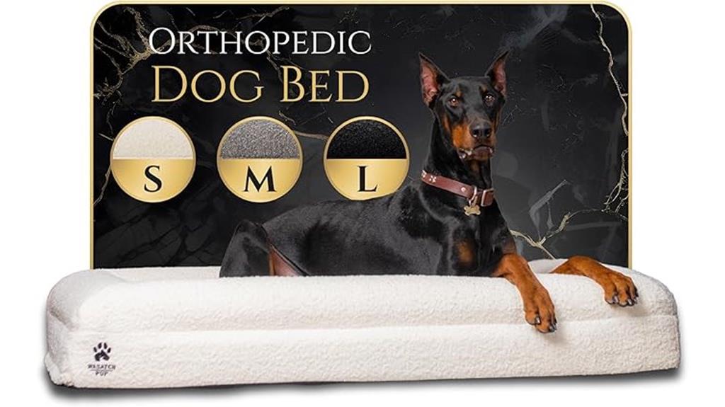 luxury orthopedic dog bed