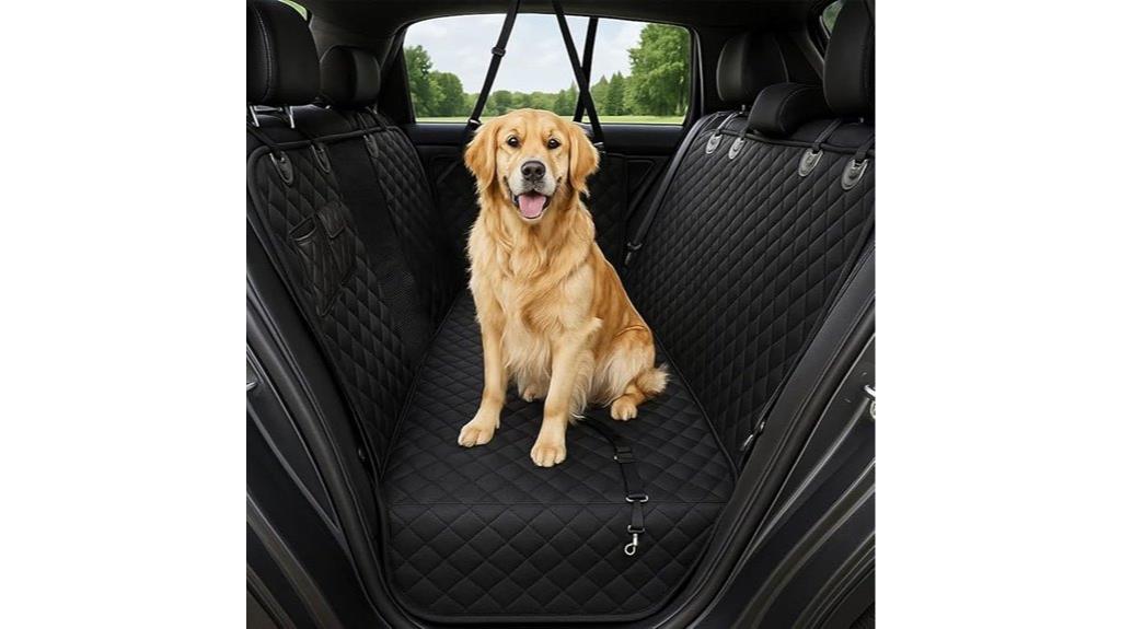 luxury pet car seat cover