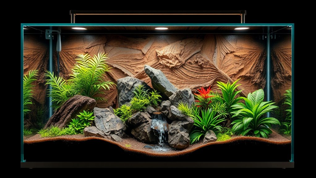luxury reptile terrarium designs