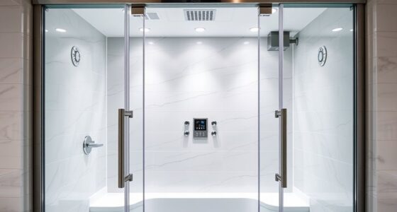 luxury steam shower options
