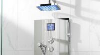 luxury thermostatic shower panels