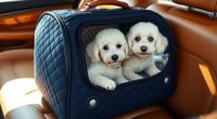 luxury travel dog carriers