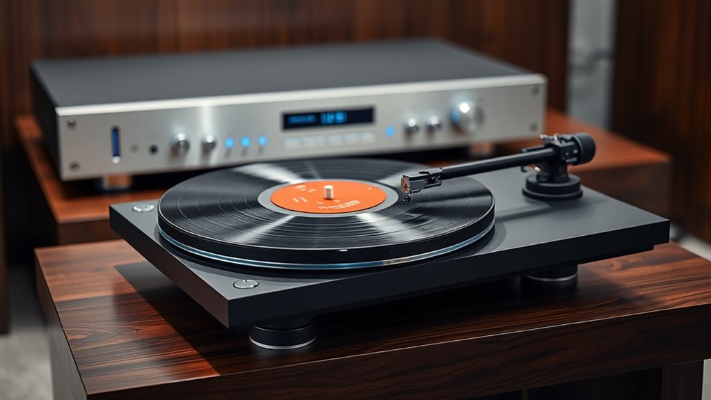 luxury vinyl record player picks