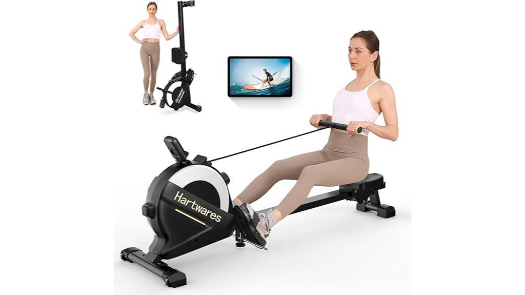 magnetic resistance home rowing