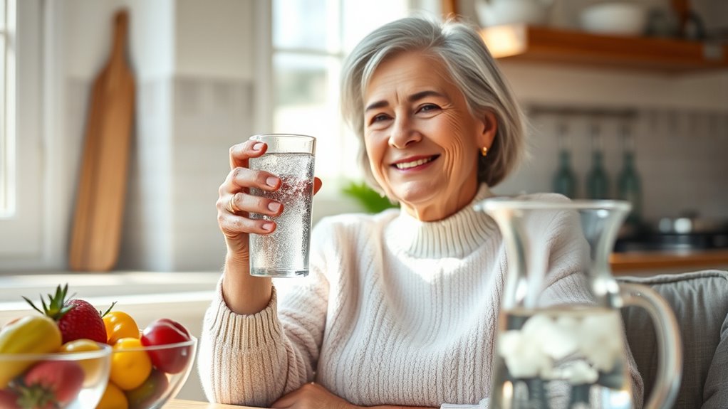 maintain hydration and electrolytes