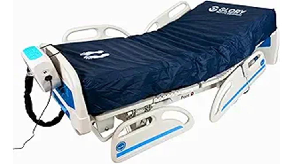 medical mattress with alternating pressure