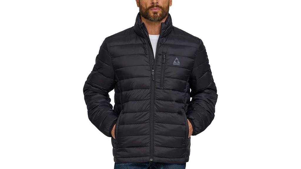 men s lightweight warm jacket