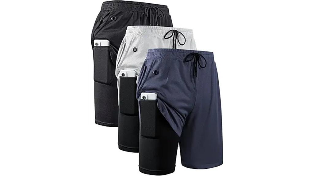 men s quick dry workout shorts