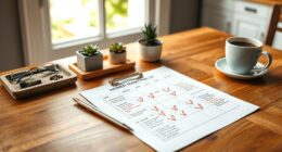 monthly home upkeep schedule