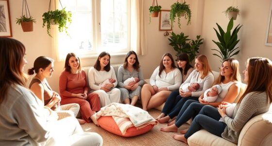 motherhood support group participation