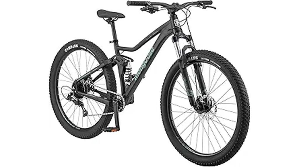 mountain bike with gear options